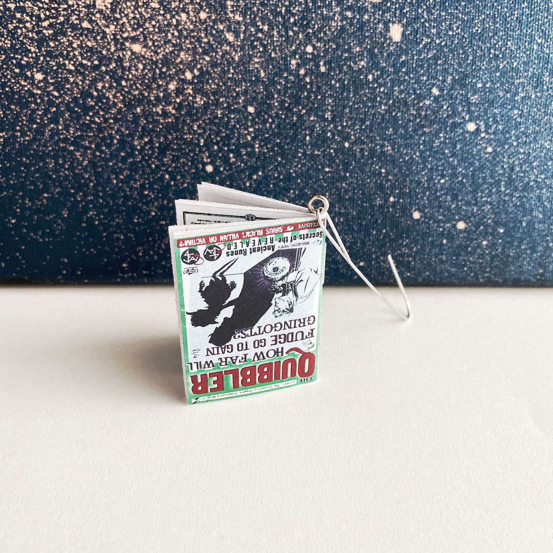 Magical Magazine Mini-book Ornament - Etsy