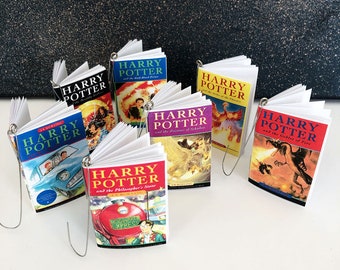 Magical Mini-Book Ornament - Set of 7