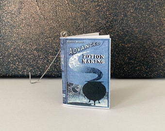 Magical Potions Mini-book Ornament