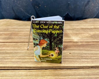 Nancy Drew Mini-book Ornament | Choose Your Fave Single Book | Books #39-50