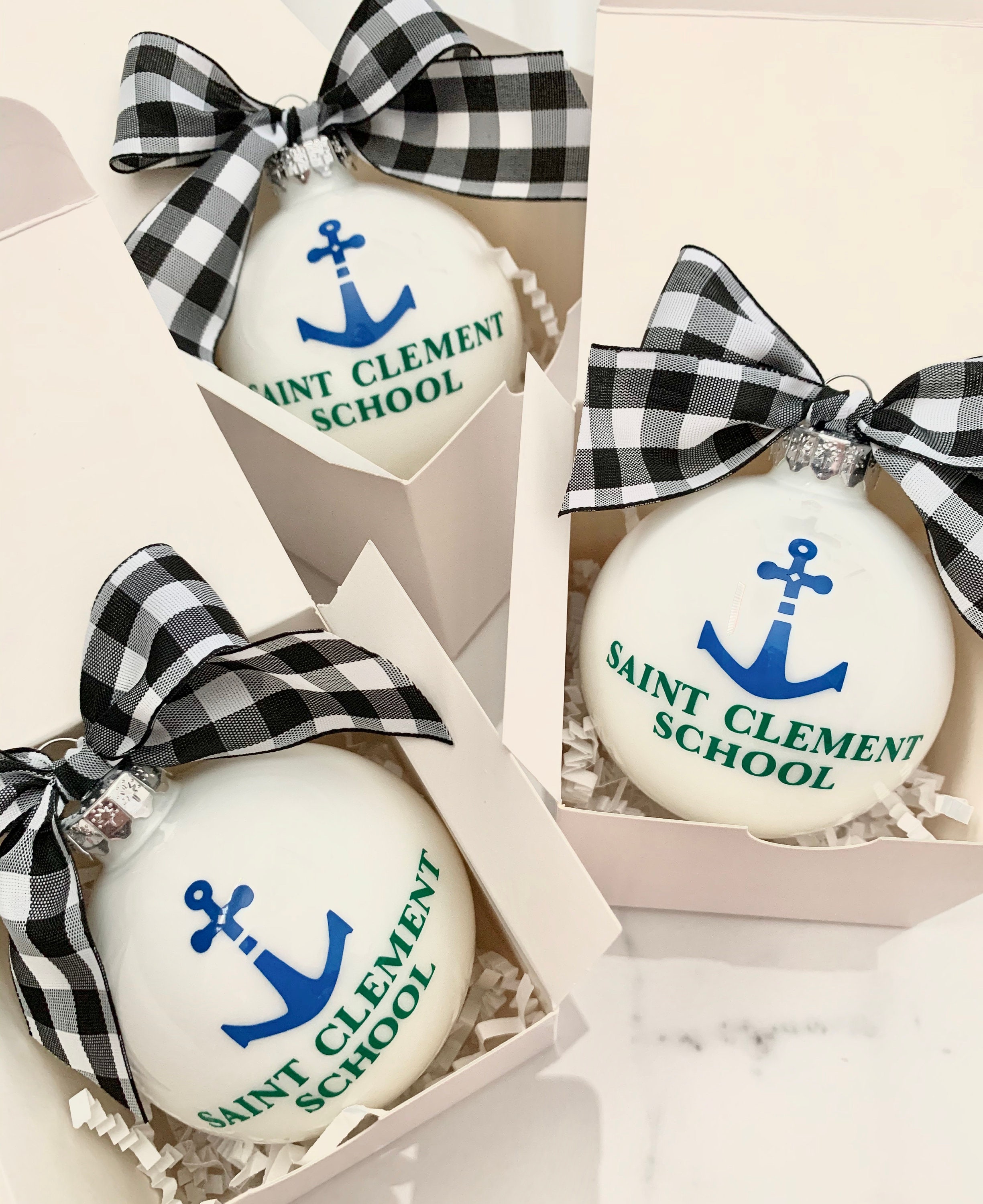 Custom Ornament Logo Ornament Name Ornament Personalized Etsy