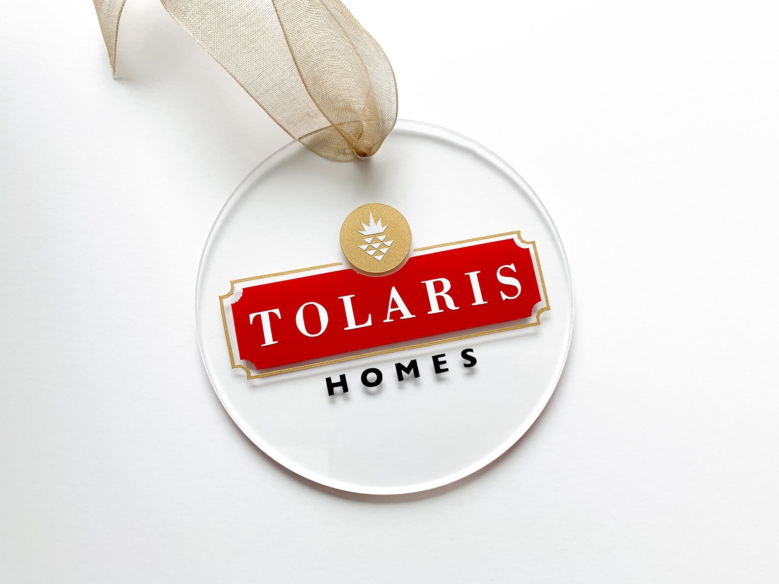 Custom Ornament Logo Ornament Name Ornament Personalized Etsy