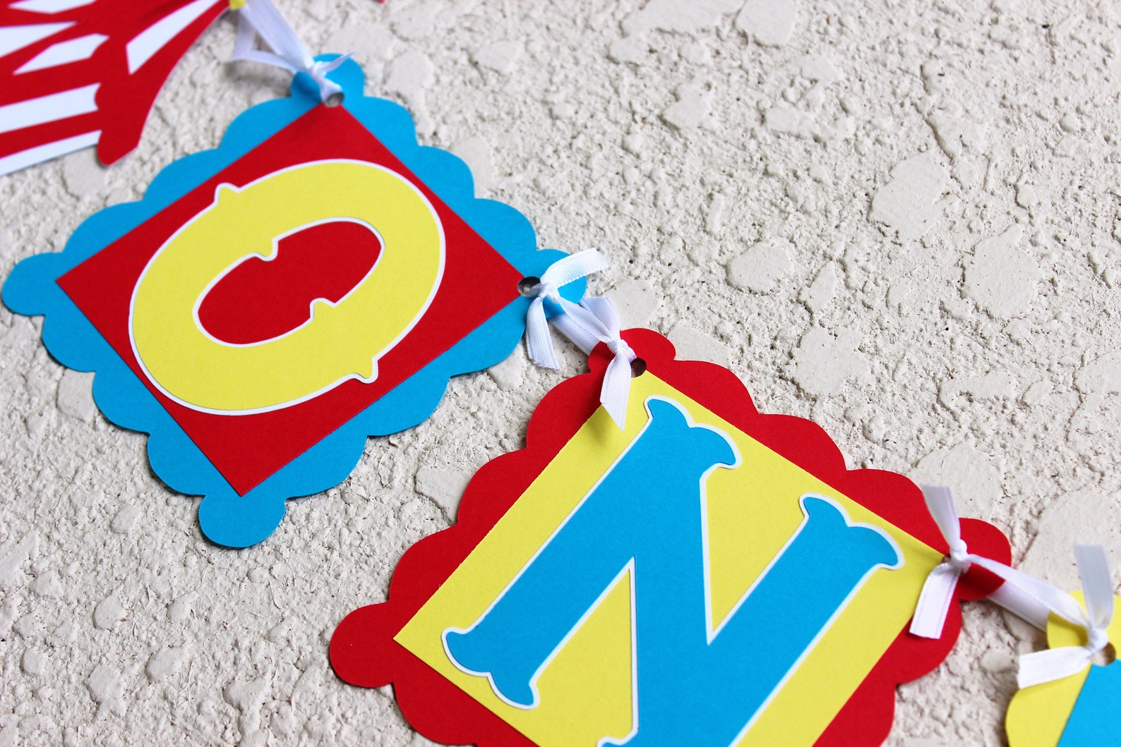 Happy Birthday Banner One Banner First Birthday Banner | Etsy