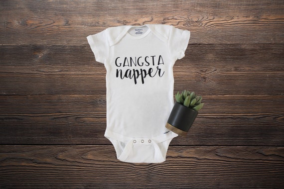 gangsta napper onesie