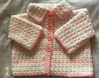 Hand crochet Baby Jacket