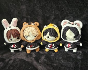 Set De 8 Peluches SKZOO – Toute La Troupe Stray Kids En Version Câline !