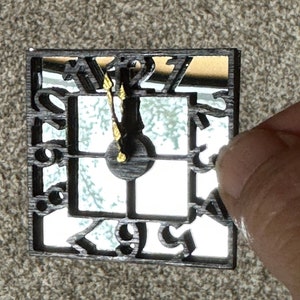 Dollhouse wall clock