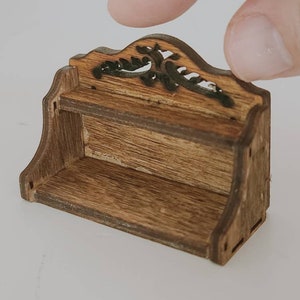 Dollhouse Wooden Shelf