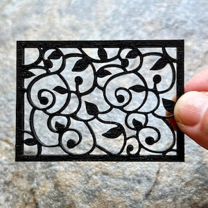 Dollhouse miniature Door Mat.