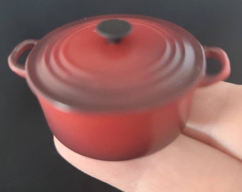 Dollhouse Pot- Miniature cooking -cookware- Dollhouse kitchen pans.