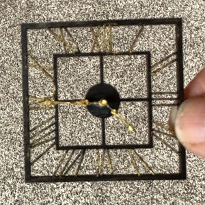Dollhouse wall Clock