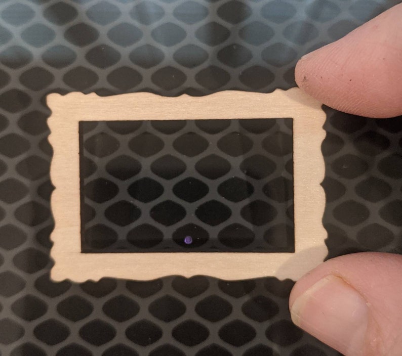 Dollhouse wood framesminiature wood framesdollhouse Etsy