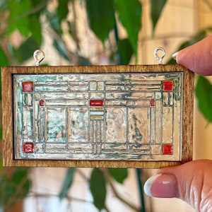 Dollhouse Acrylic Stained Glass look Window.
