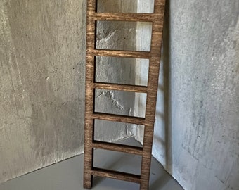 Dollhouse Ladder Miniature Wooden Decoritive