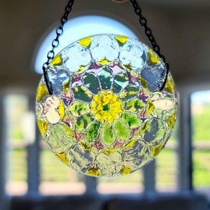 Dollhouse Stained Glass Look Acrylic Window Sun Catcher