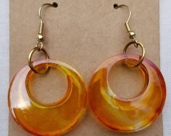 Resin earrings