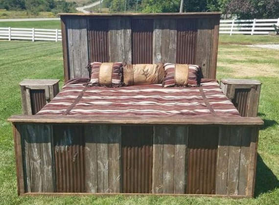 Wood king headboard and footboard deals