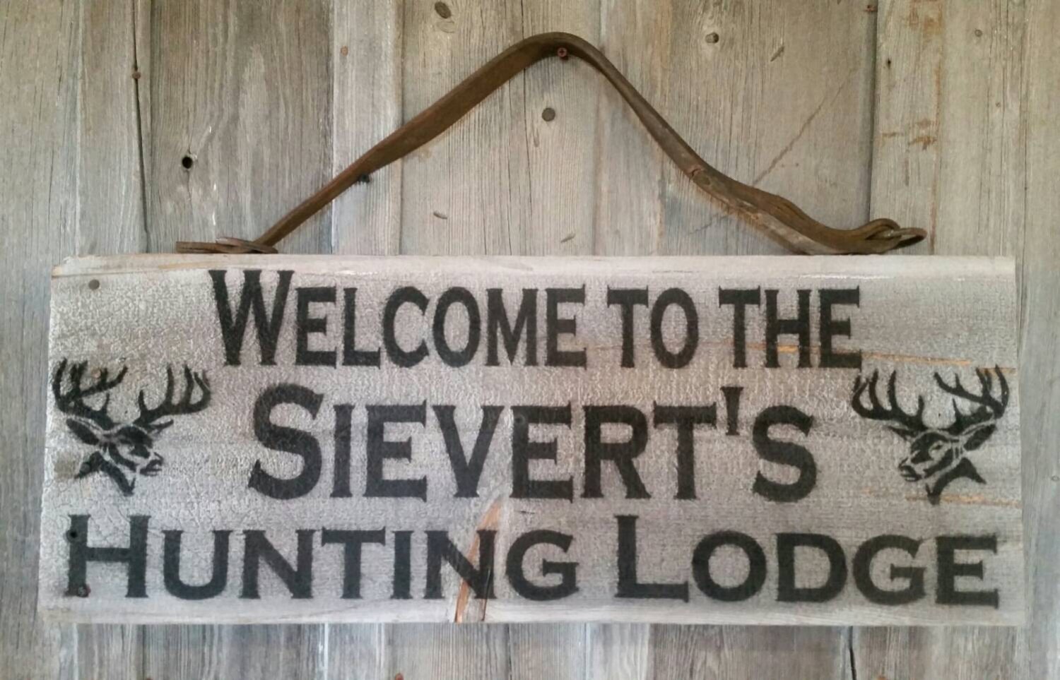 Personalized Custom Hunting Lodge or Cabin Sign Rustic Barn Etsy 日本