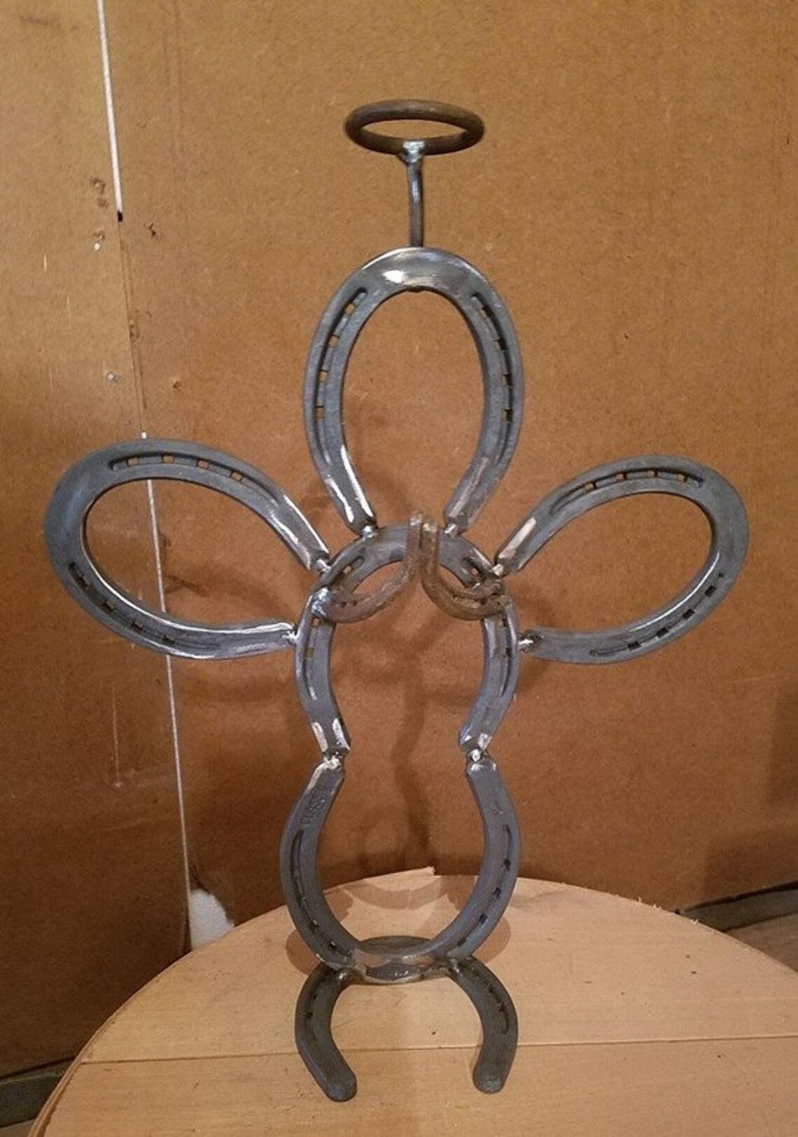 Horseshoe Angel Horseshoe Christmas Decor Rustic Christmas Etsy