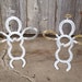 Horseshoe Angel - Horseshoe Christmas Decor - Rustic Christmas - Cowboy Christmas - Real Re-Purposed Horse Shoes