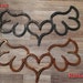 Horseshoe Winged Heart - Angel Heart Wings - Authentic Repurposed Horseshoes