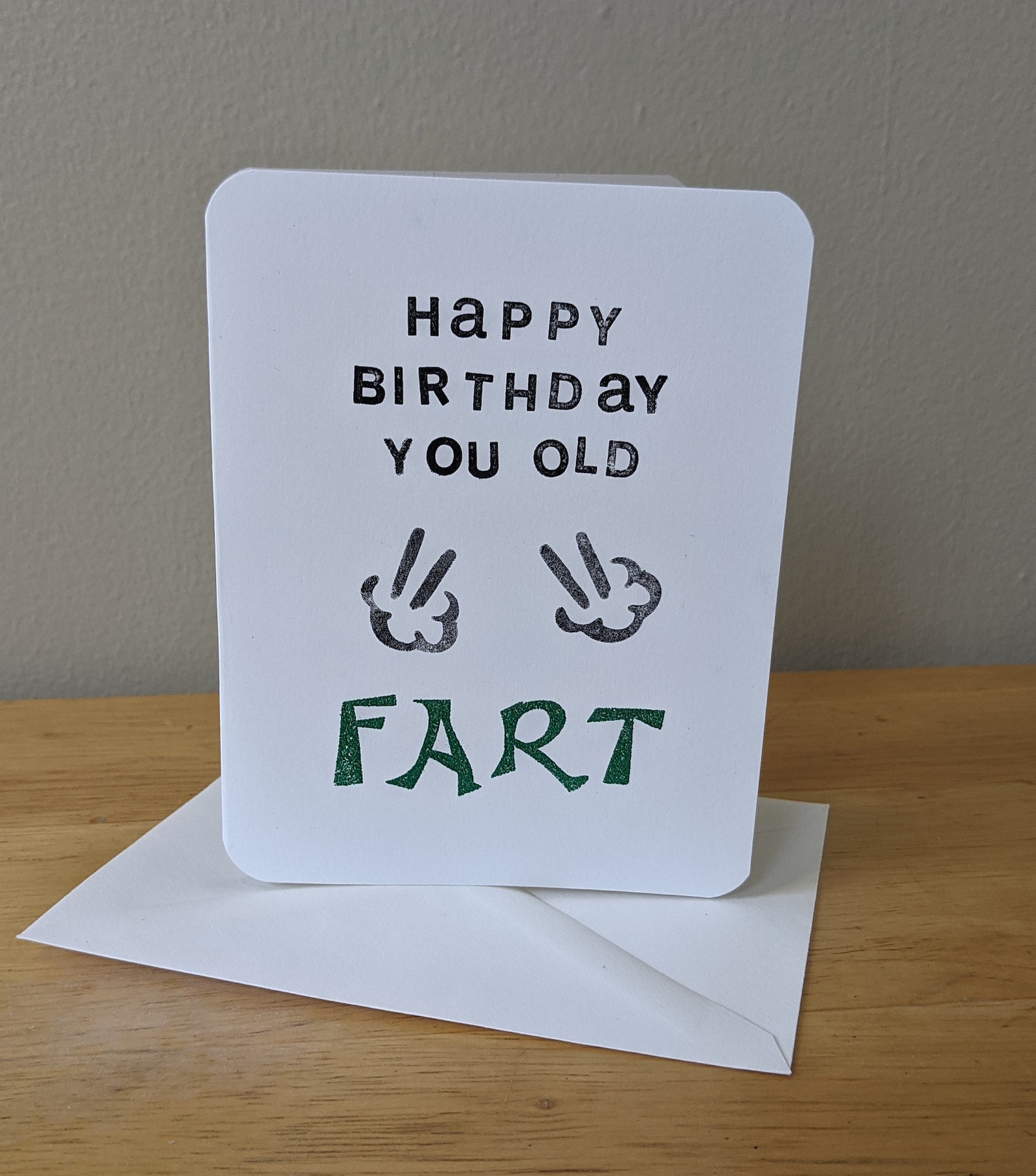 Happy Birthday Old Fart Card Card For Mom Dad Sister Etsy