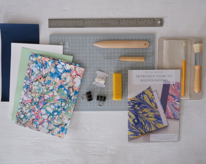 Ultimate Bookbinding Starter Kit, DIY Book, Bind a Book at Home, Beginners Bookbinding, Gifts