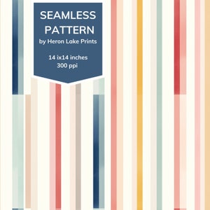 Motif sans couture à rayures verticales pastel aquarelle, impression à la demande, utilisation commerciale, utilisation pour l'impression de textiles, artisanat en papier