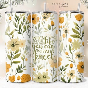 Knien PNG Shabby Chic Christian Jesus Tumbler Wrap PNG 20 oz Gerade Tumbler Sublimation Download Nahtlos