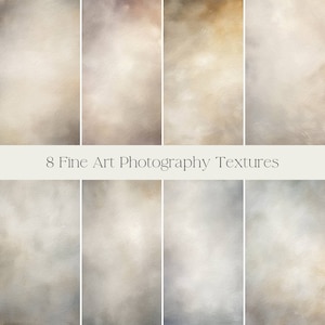 Neutral Photography Textures: Vintage Square Overlays (Digital Download)
