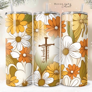 Es ist fertig John 19 PNG Christian Jesus Tumbler Wrap PNG 20 Unze Gerade Tumbler Sublimation Sofortiger Download Nahtloses Design