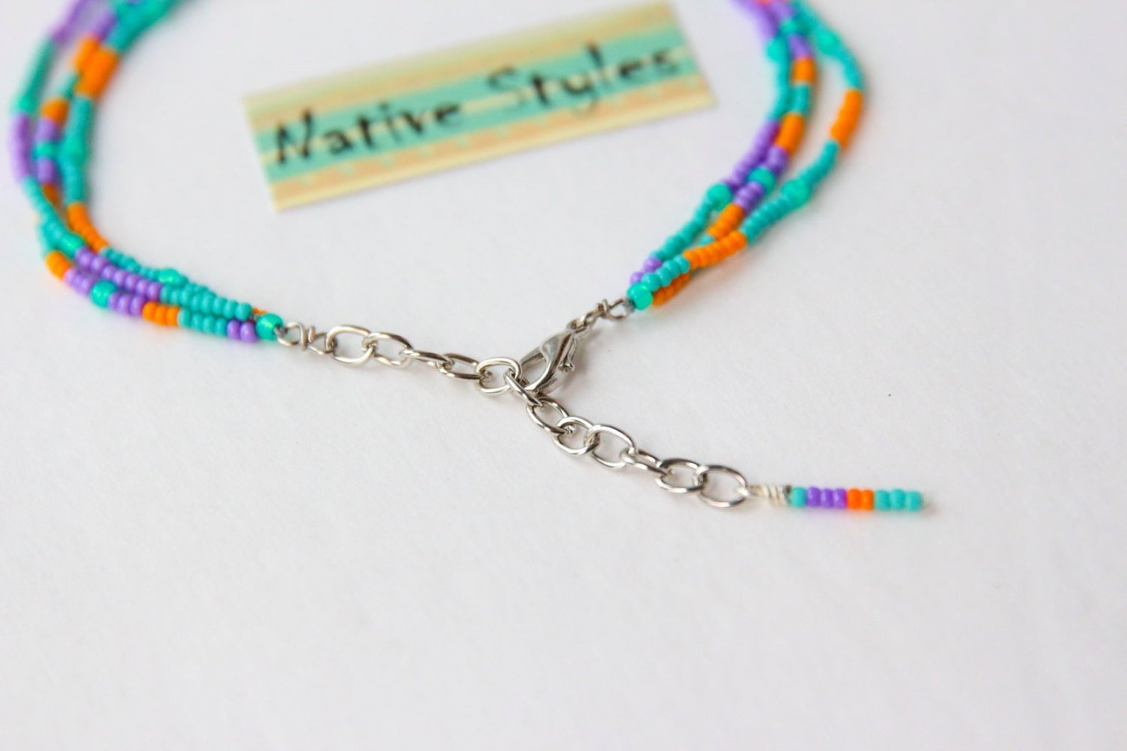 Bohemian Ankle Bracelet StackableSeed Beaded Summer Etsy