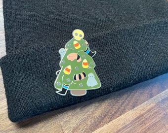 Halloween Tree Enamel Pin