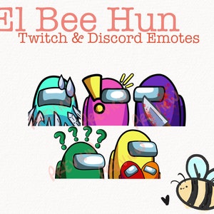 Among Us Twitch & Discord Emotes