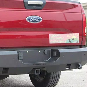 Moeder van drie prachtige geadopteerde snelwegen Bumpersticker