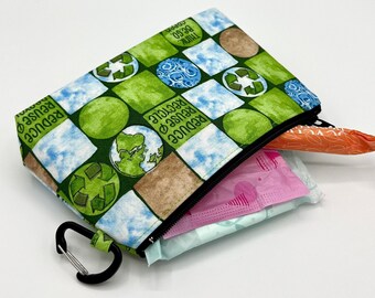 Personal Hygiene | Medication | Period Pouch - Go Green, Earth Day