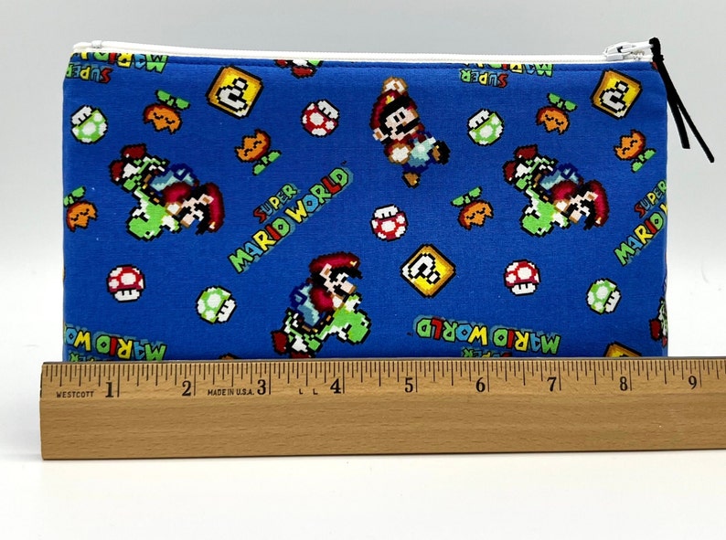 Medium Makeup Cosmetic bag Super Mario World image 2