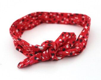 Bandeau Bebe Rouge Etsy Bandeau Bebe Rouge Etsy