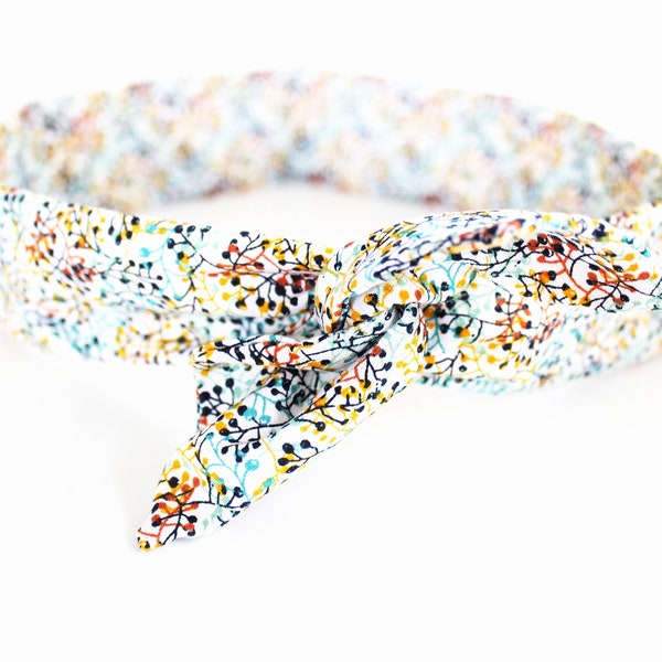 Bandeau rigide femme multicolore