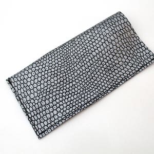 Pill case / pill box woman gray and black