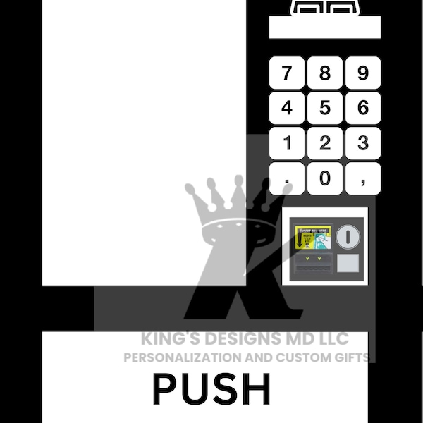 Robot Black Car Vending Machine Template PNG Design, Small Easter Vending Machine template png pdf jpg