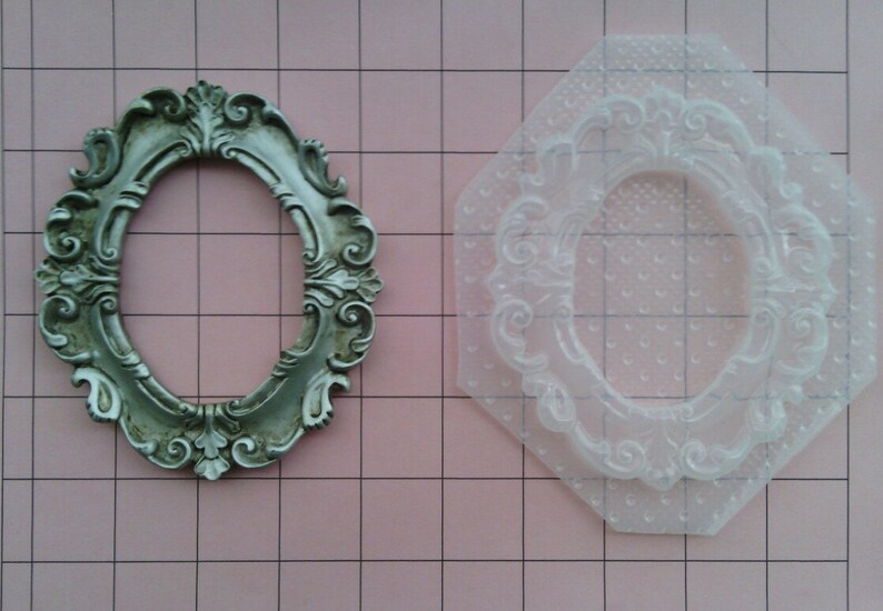 Ornate Frames Plastic Resin Mold Many Different Styles You Etsy