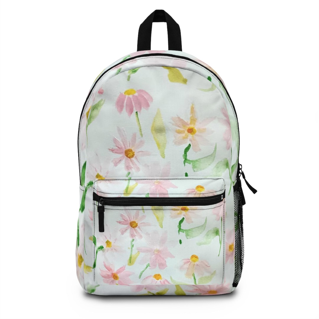 Mini Spring Color Backpack Pastel Floral Backpack, Spring Fashion Rucksack - Etsy