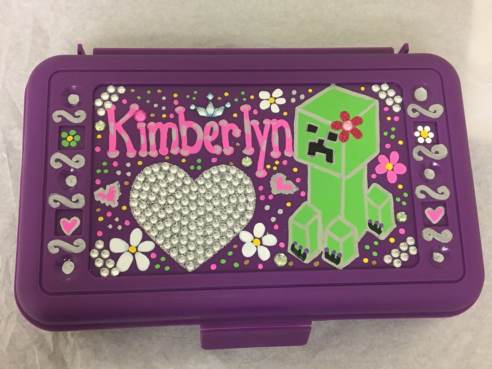 ROBLOX Custom Personalized Pencil Crayon Art Box Noob Inspired Etsy