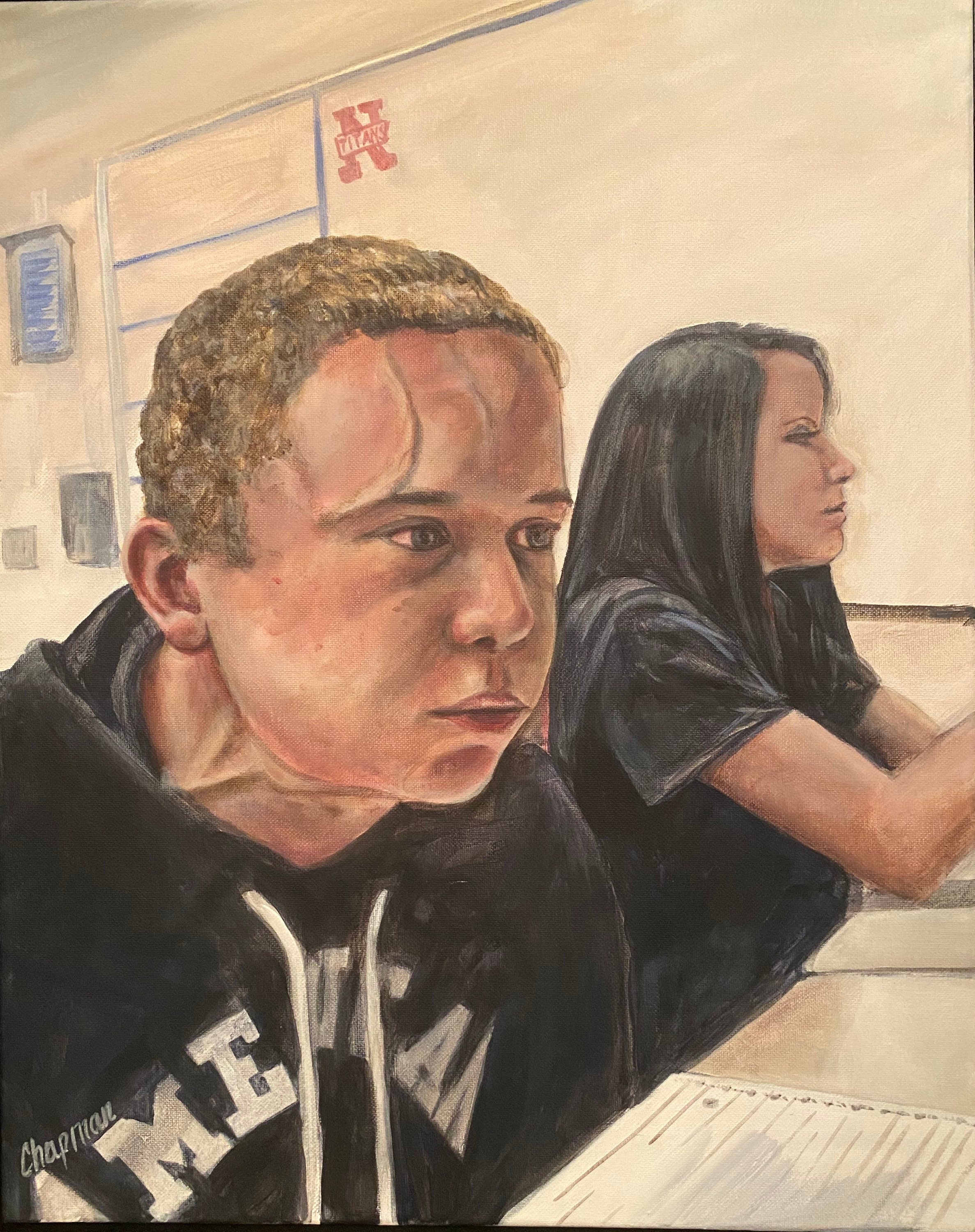 Kids Training in the Classroom. Veins Coming Out of His Head. Etsy UK