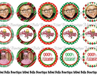 A Christmas Story Digital Bottle Cap Images