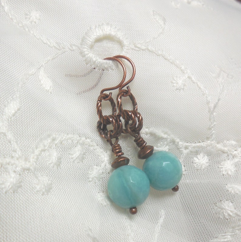 Aqua Spiral Pendant June July Birthday Graduation Transition Balance Change Mother Daughter Sister Wife Aunt Grandmother Nurse Caregiver