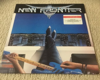 New Frontier Vinyl Record LP Rock Album original promo stamp