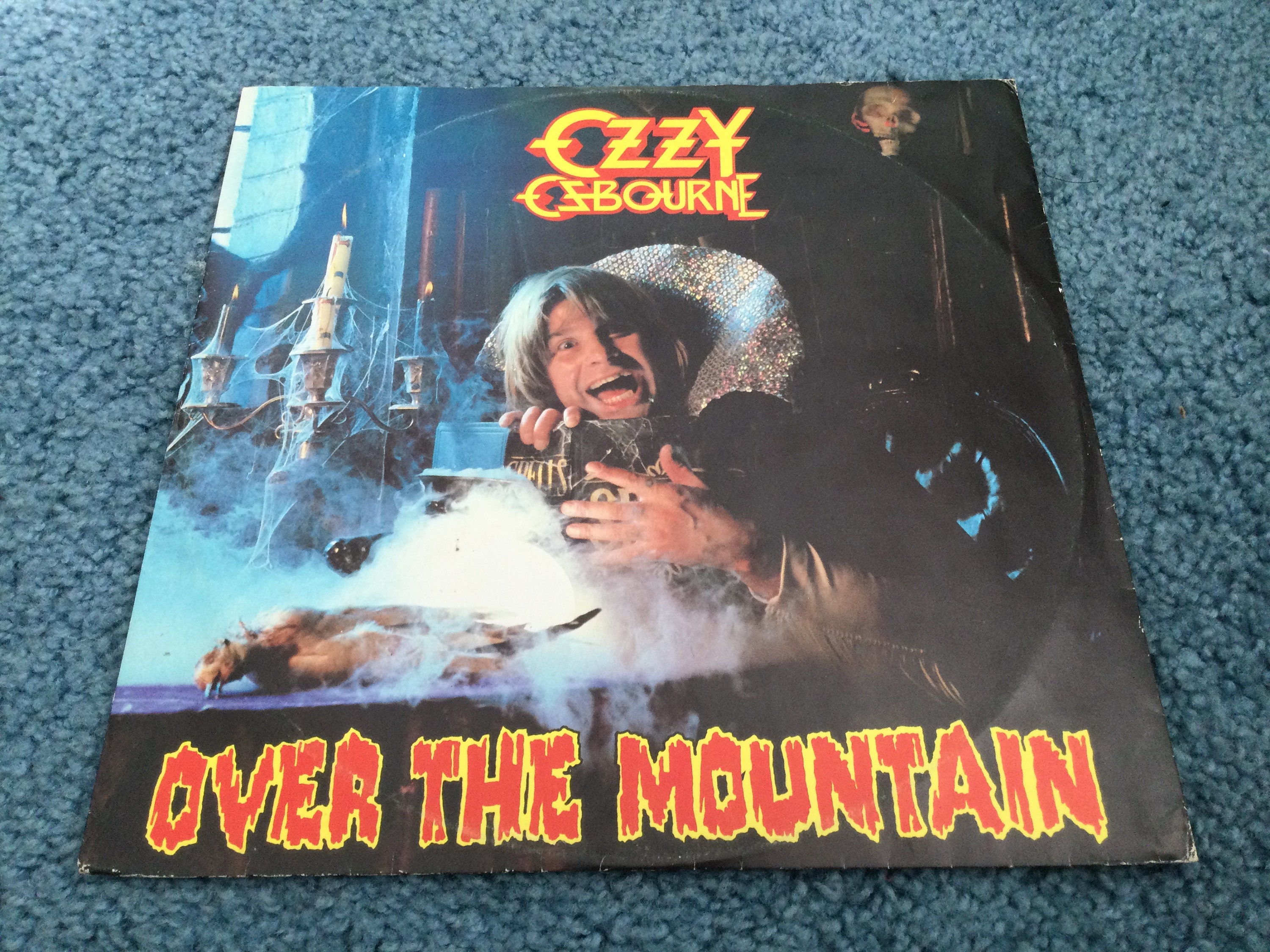 Ozzy Osbourne Over the Mountain 12”EP Vinyl Record Lp - Etsy