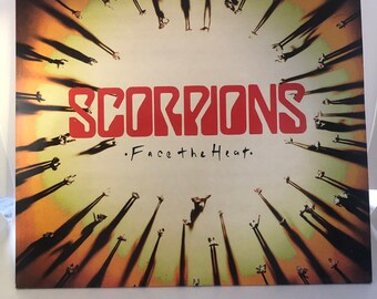 Scorpions Face the heat UK import Vinyl. Record LP Album rock n roll